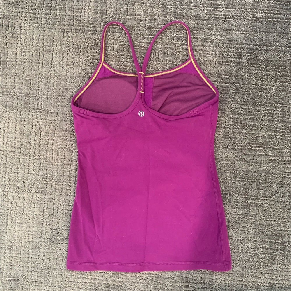 Purple Lululemon Tank Top